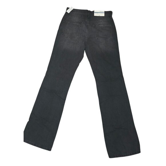 Arizona Womens Hi-Rise Bootcut Distressed Black Jeans Size 5 EcoVero Denim - Picture 9 of 10